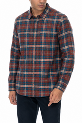 Classic Shirt - Burgundy Plaid