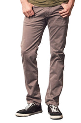 Slim Sateen Twill Pants In Tower