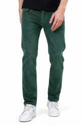 Barfly Slim Corduroy Pants - Evergreen