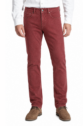 Barfly Slim Corduroy Pants - Red Dahlia