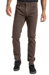 RIGGINS TWILL PANTS IN DARK BROWN