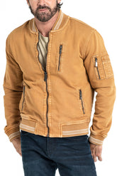BOMBER JACKET IN SPICE