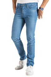 Barfly Slim Corduroy Pants in Atrium Blue
