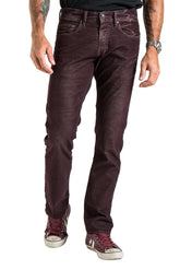 Barfly Slim Corduroy Pants in Whiskey