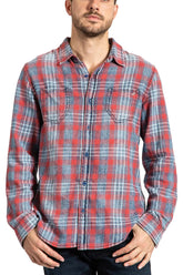 Button Down Woven Shirt in Benson