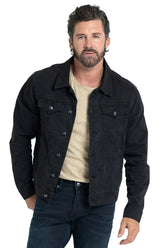 Denim Jacket in Onyx