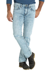 BARFLY SLIM DENIM PANTS IN BEACHED BLUES
