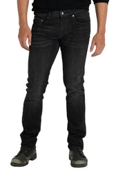 Black Barfly Slim Jeans in Black Dust