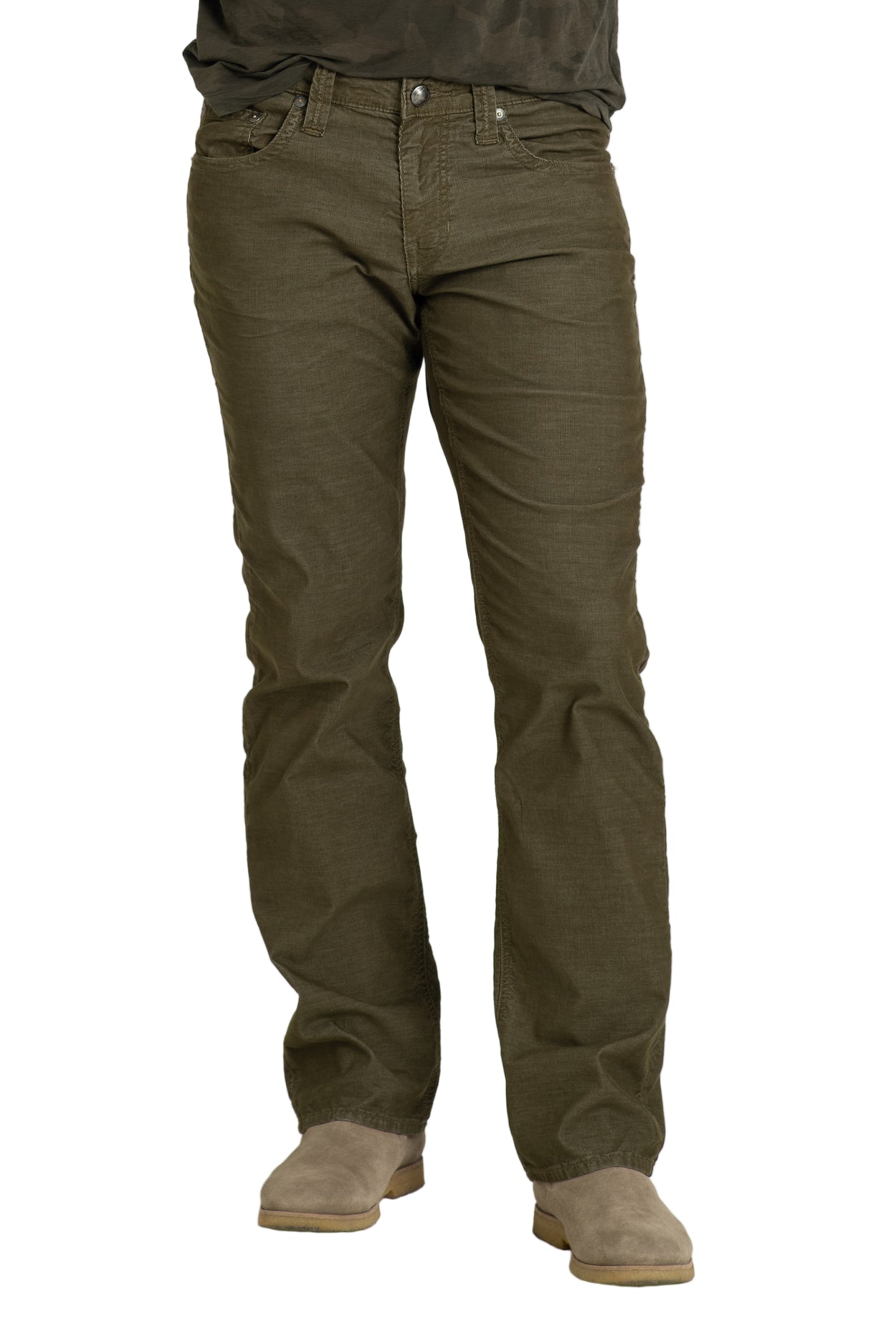 TEXAS STRAIGHT CORD PANTS IN JUNIPER