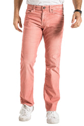 Texas Straight Corduroy Pants in Retro Pink