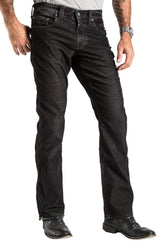 Texas Straight Corduroy Pants in Black