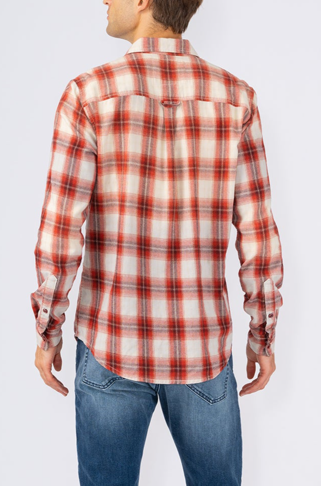 Woven shirt - Red/White Plaid