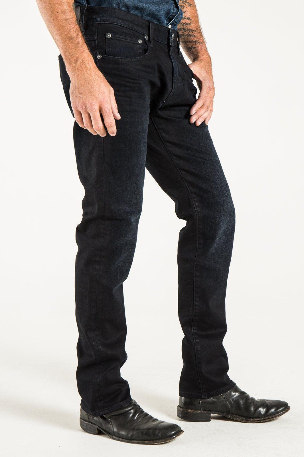 【DEARMINE】Front stitch denim pants DEARMINE Front Stitch Denim ストレートデニム - メルカリ