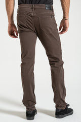 RIGGINS IN DARK BROWN TWILL