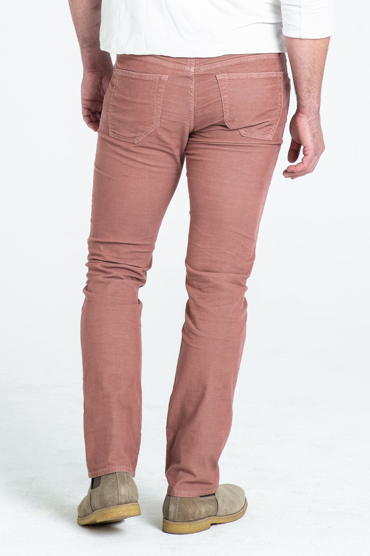 BARFLY SLIM CORD PANTS IN CHILI