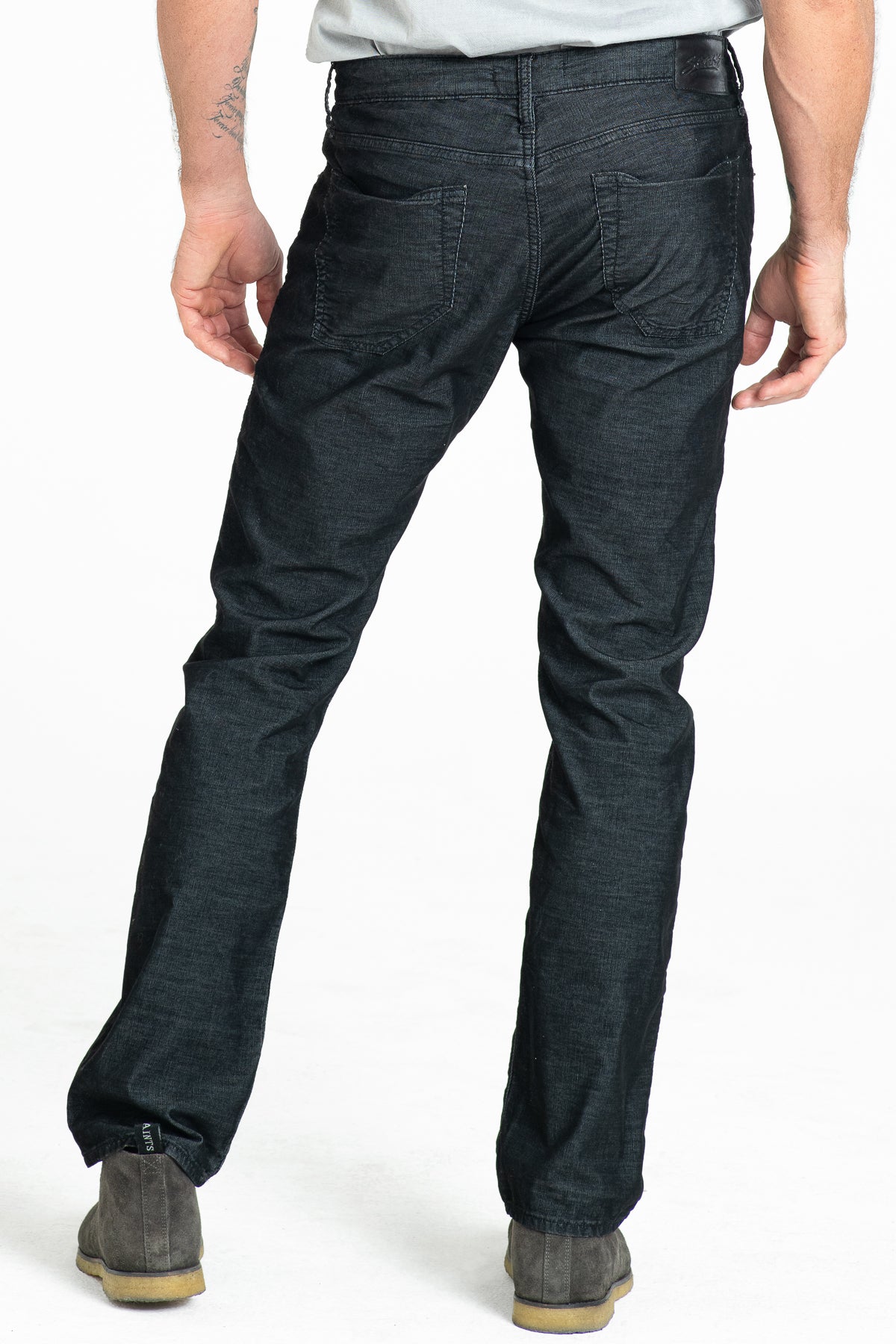 TEXAS STRAIGHT CORD PANTS IN ONXY