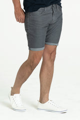 ROLL UP CORD SHORTS IN IRON